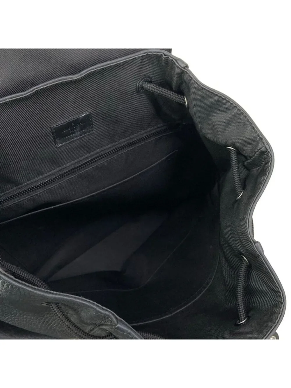 Louis Vuitton Backpack Taurillon Monogram Christopher MM Noir Leather Cowhide